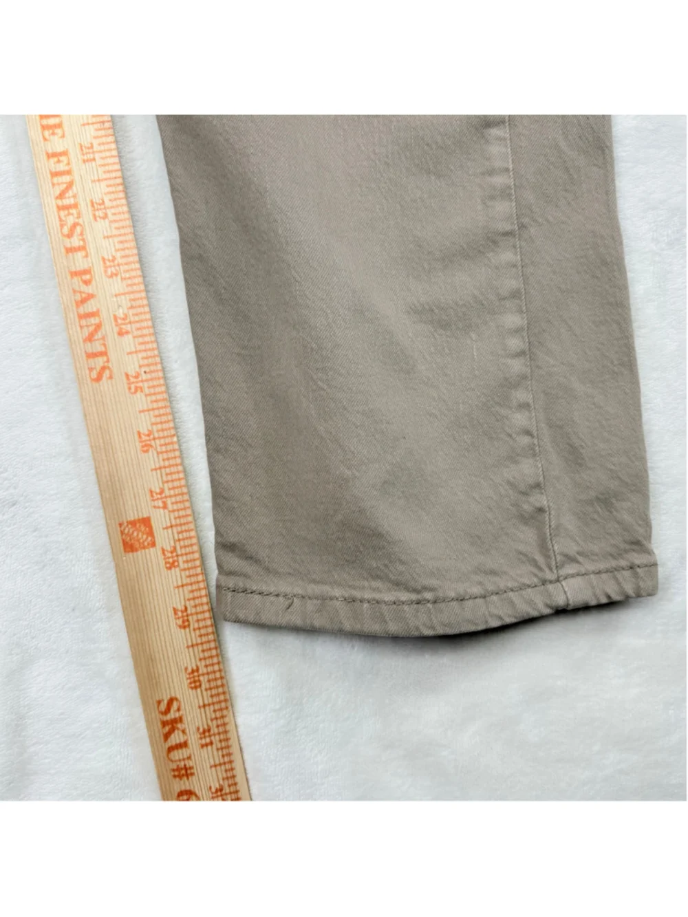 Men's Levi's 505 33x30 Regular Fit Straight Jeans Beige